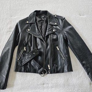 Forever 21 Faux Leather Moto Jacket